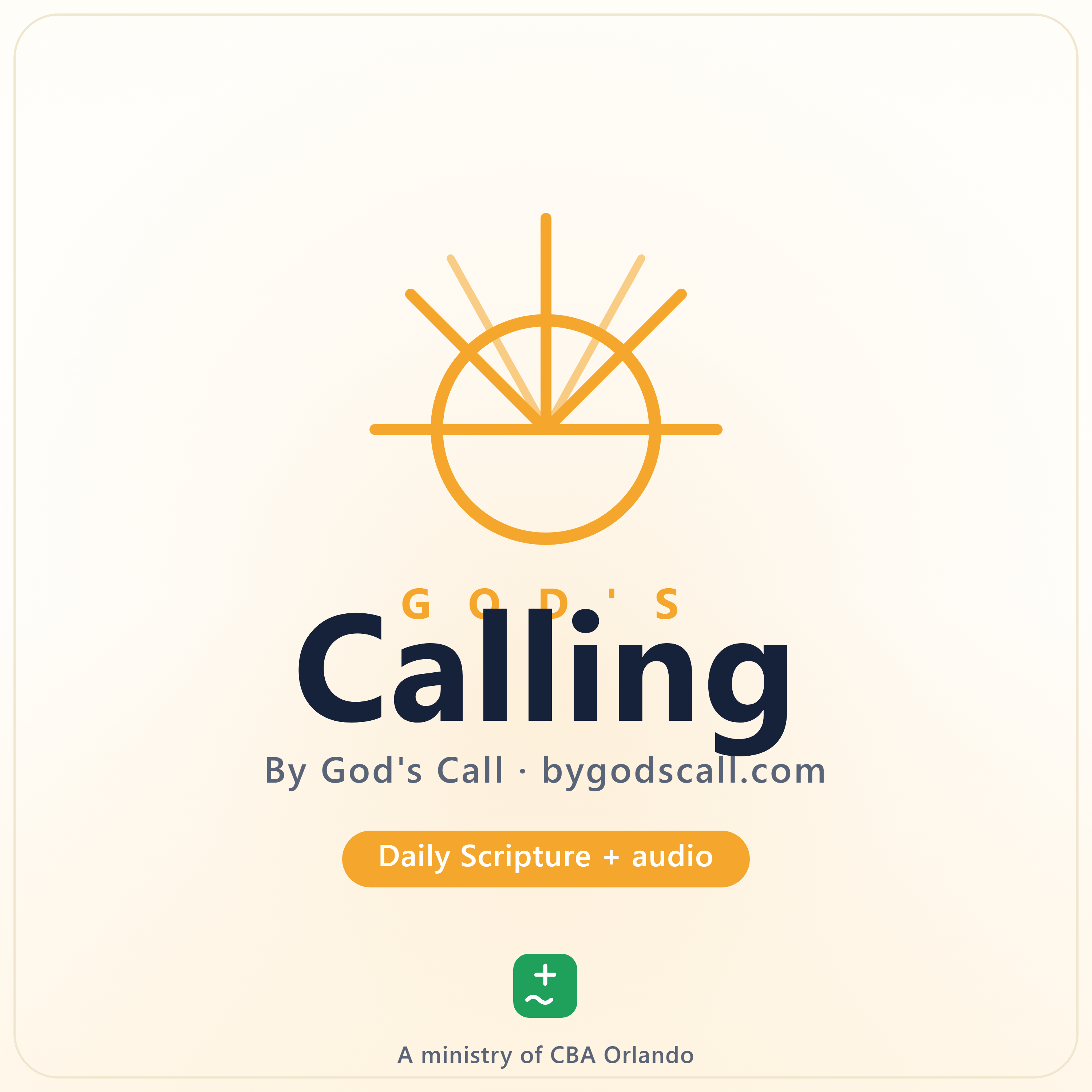 By God's Call - English podcast artwork
